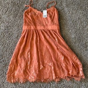 Forever 21 size LG orange dress